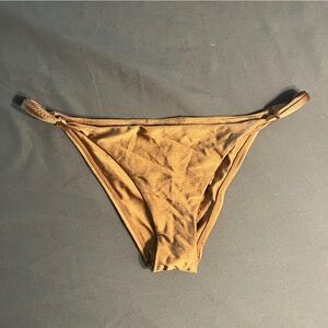 Brown Triangle Bikini Top